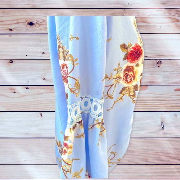 NWOT ~ LillyPosh Bell Sleeve Kimono - Picture 4 of 8